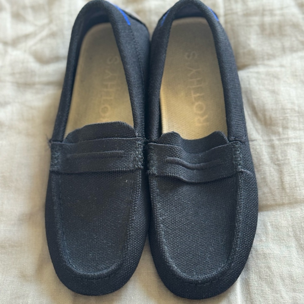Rothy's Classic Black Loafers for Women